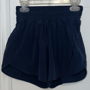 Lululemon Athletica Navy Blue Athletic Shorts